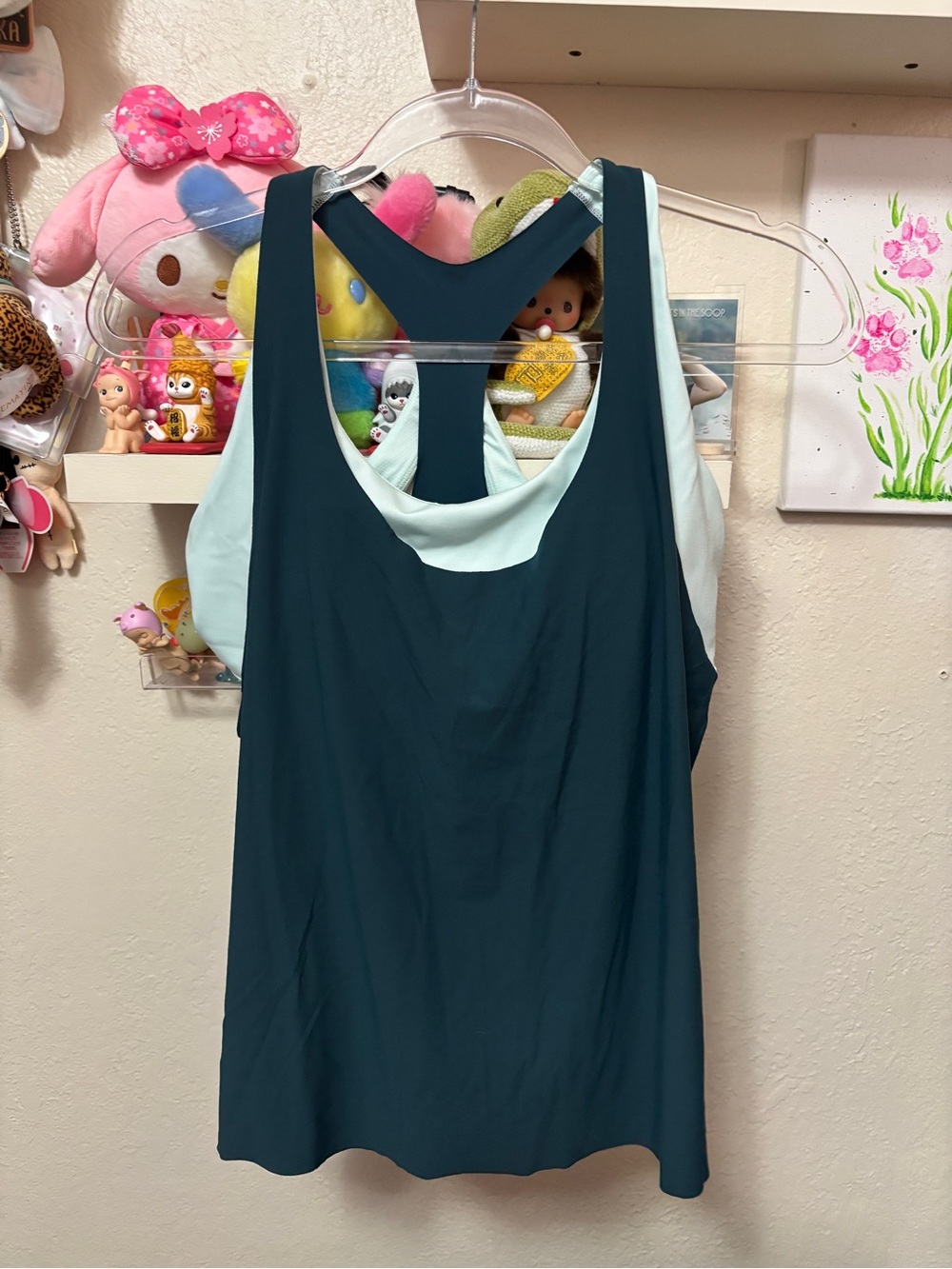 Athleta Ultimate 2-in-1 Support Top Tank Size Large